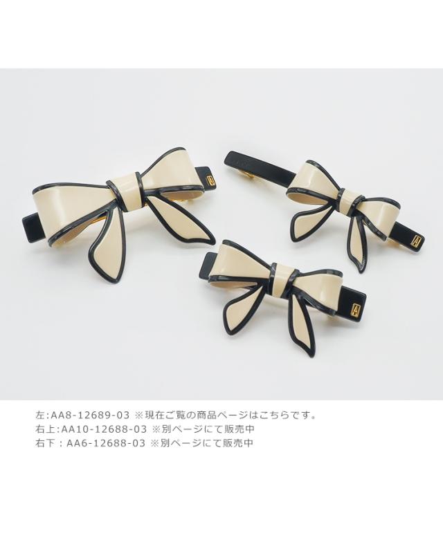 アレクサンドル ドゥ パリ バレッタ ヘアバレッタ 髪留め ヘアアクセ デザイン 女性 オシャレ ギフト プレゼント リズレ リボン テンダリー アレクサンドルドゥパリ ALEXANDRE DE PARIS LISERAI TENDERLY BURRETTE [8cm] AA8-12689-03 送料無料_4