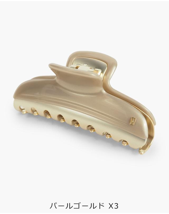 アレクサンドル ドゥ パリ クリップ ヘアクリップ L 大きめ おしゃれ 髪留め ヘアークリップ しっかり ヘアアクセサリー ロングヘア ブランド ヴァンドームクリップ アレクサンドルドゥパリ 5cm×10.5cm ALEXANDRE DE PARIS VENDOME L Clip ICCL-12832-02 送料無料