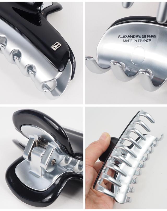 アレクサンドル ドゥ パリ クリップ ヘアクリップ L 大きめ おしゃれ 髪留め ヘアークリップ しっかり ヘアアクセサリー ロングヘア ブランド ヴァンドームクリップ アレクサンドルドゥパリ 5cm×10.5cm ALEXANDRE DE PARIS VENDOME L Clip ICCL-12832-02 送料無料