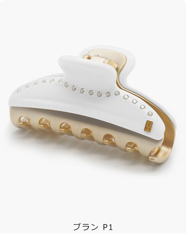 アレクサンドル ドゥ パリ クリップ ヘアクリップ M 大きめ おしゃれ 髪留め ヘアークリップ しっかり ヘアアクセサリー ブランド ヴァンドームクリップ アレクサンドルドゥパリ スワロフスキー 4cm×7.5cm ALEXANDRE DE PARIS VENDOME M Clip ICCM-15571-03 送料無料