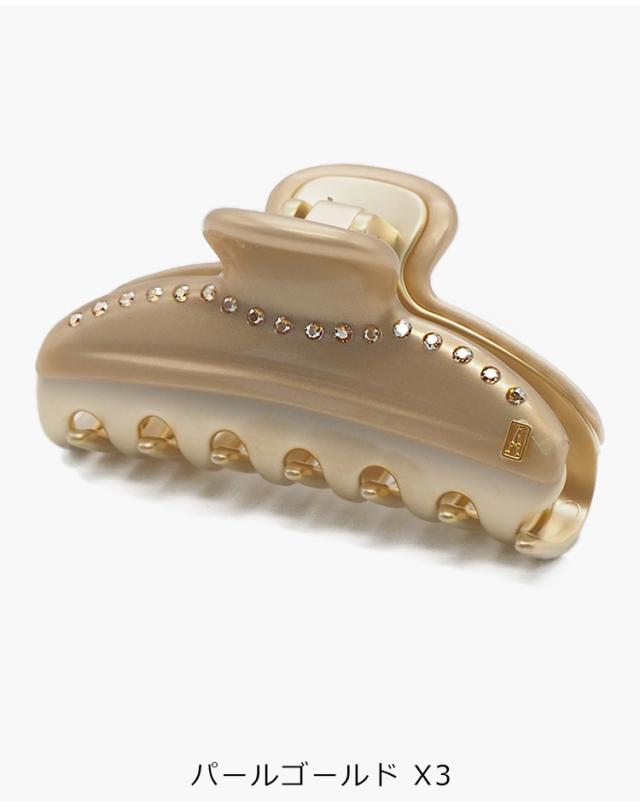 アレクサンドル ドゥ パリ クリップ ヘアクリップ M 大きめ おしゃれ 髪留め ヘアークリップ しっかり ヘアアクセサリー ブランド ヴァンドームクリップ アレクサンドルドゥパリ スワロフスキー 4cm×7.5cm ALEXANDRE DE PARIS VENDOME M Clip ICCM-15571-03 送料無料