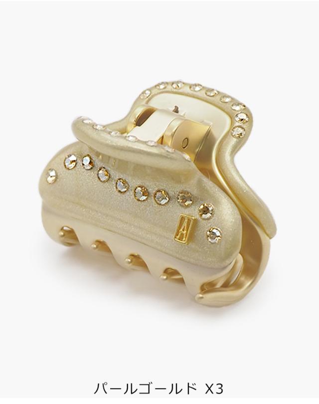 アレクサンドル ドゥ パリ クリップ ヘアクリップ S おしゃれ 髪留め 前髪 ヘアークリップ しっかり ブランド ヴァンドームクリップ アレクサンドルドゥパリ スワロフスキー 3cm×4.5cm ALEXANDRE DE PARIS VENDOME S Clip ICC45-14339-06 送料無料