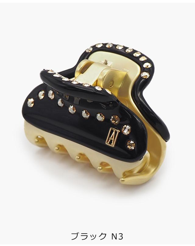 アレクサンドル ドゥ パリ クリップ ヘアクリップ S おしゃれ 髪留め 前髪 ヘアークリップ しっかり ブランド ヴァンドームクリップ アレクサンドルドゥパリ スワロフスキー 3cm×4.5cm ALEXANDRE DE PARIS VENDOME S Clip ICC45-14339-06 送料無料