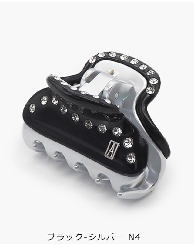 アレクサンドル ドゥ パリ クリップ ヘアクリップ S おしゃれ 髪留め 前髪 ヘアークリップ しっかり ブランド ヴァンドームクリップ アレクサンドルドゥパリ スワロフスキー 3cm×4.5cm ALEXANDRE DE PARIS VENDOME S Clip ICC45-14339-06 送料無料