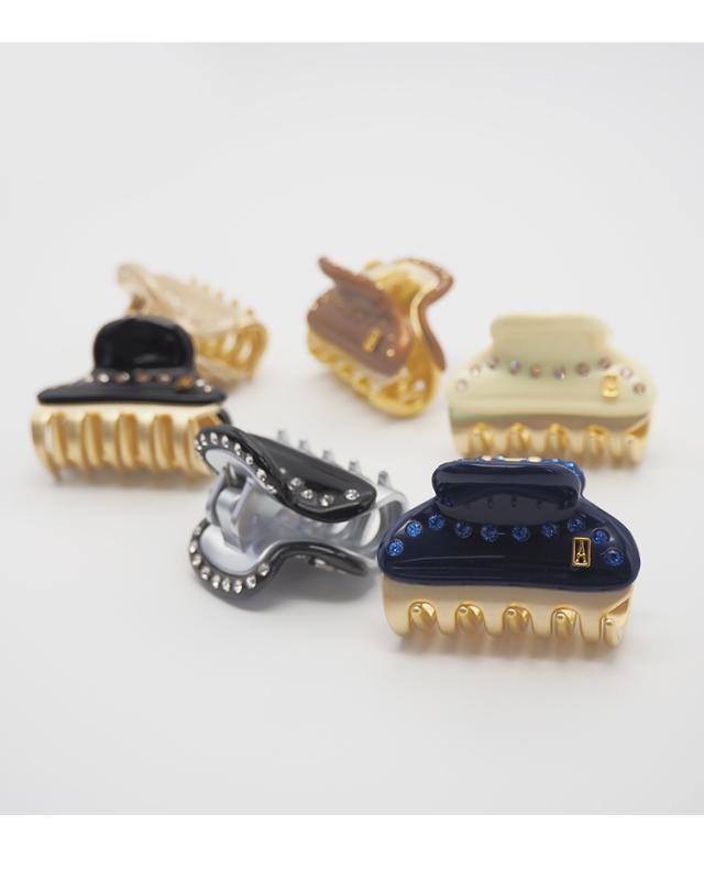 アレクサンドル ドゥ パリ クリップ ヘアクリップ S おしゃれ 髪留め 前髪 ヘアークリップ しっかり ブランド ヴァンドームクリップ アレクサンドルドゥパリ スワロフスキー 3cm×4.5cm ALEXANDRE DE PARIS VENDOME S Clip ICC45-14339-06 送料無料