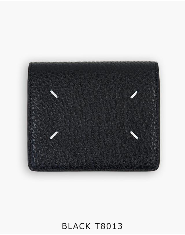 マルジェラ 財布 二つ折り レディース メンズ コンパクト 本革 ブランド メゾンマルジェラ Maison Margiela COMPACT BI FOLD S56UI0140 P4455 T8013 送料無料_1