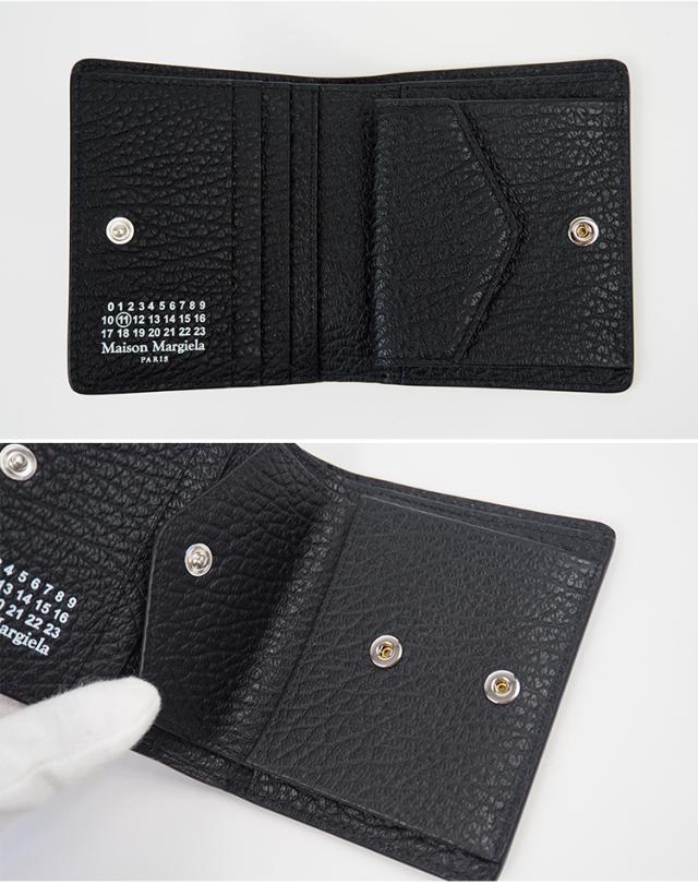 マルジェラ 財布 二つ折り レディース メンズ コンパクト 本革 ブランド メゾンマルジェラ Maison Margiela COMPACT BI FOLD S56UI0140 P4455 T8013 送料無料_3