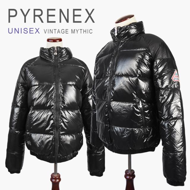 ピレネックス ダウン メンズ レディース ショート ブランド 軽量 軽い 暖かい ダウンジャケット スタンドカラー  アウター 冬 ヴィンテージミシック ユニセックス 男女兼用 2025-26AW 2025-2026年秋冬 PYRENEX VINTAGE MYTHIC HUY015 送料無料
