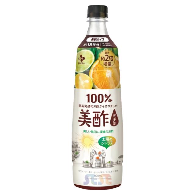 日本正規品] 美酢 太陽のシトラス 900ml / CJ ミチョ シトラス