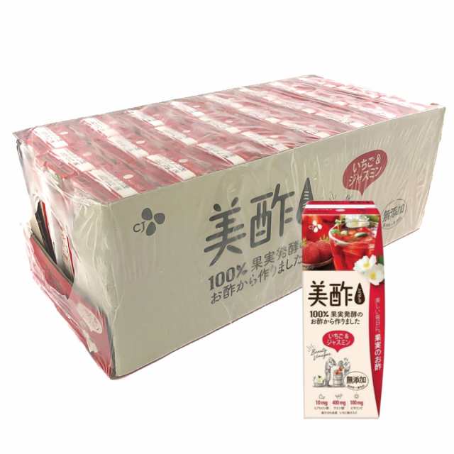 美酢いちご＆ジャスミン200ml×24