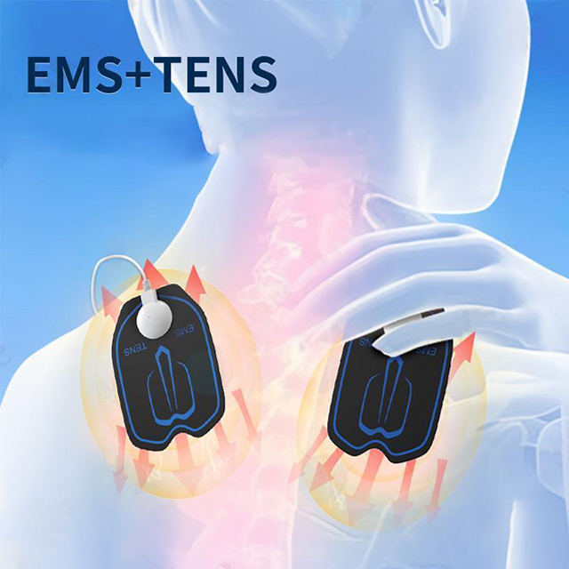 マッサージ器 低周波マッサージ器 ems パッド付き 充電式 6種類モード 19階段調整 疲労回復_2