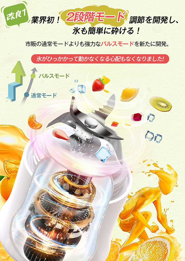 ジューサー ミキサー スムージー ジューサーミキサー 持ち運び