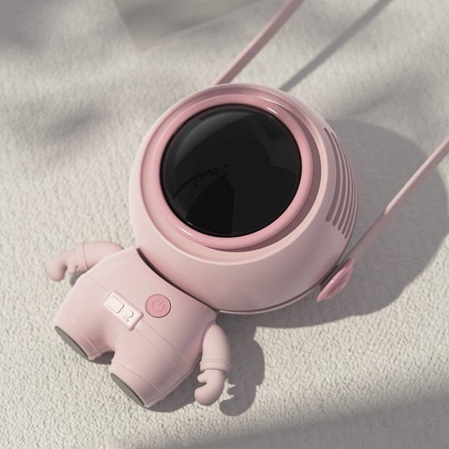 宇宙飛行士 扇風機 首掛け扇風機 ネックファン 携帯扇風機 羽なし USB充電式 小型 ポータブルミニ扇風機 ハンズフリー 手持ち 卓上 夏 宇宙飛行士 扇風機 首掛け扇風機 ネックファン 携帯扇風機 羽なし USB