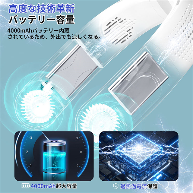 首かけ扇風機 羽なし 折りたたみ usb充電 ネックファン 羽なし 首かけ扇風機 羽なし 折りたたみ usb充電 ネックファン 羽なし