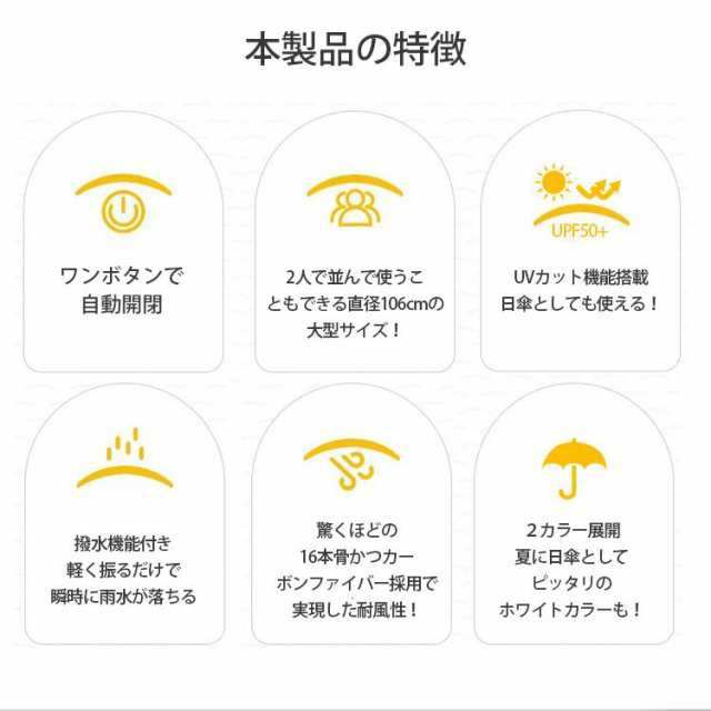 折りたたみ傘 自動開閉 ワンタッチ 晴雨兼用 日傘 16本骨 大きい 耐風 紫外線遮断 超撥水 折り畳み傘 日傘 男女兼用 メンズ レディース 折り畳み式_1