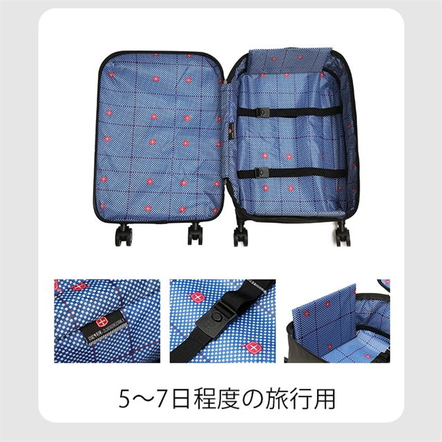 スーツケース 折りたたみ S/Mサイズ 45L/62L キャリーバッグ キャリーケース スリム 薄型 軽量 コンパクト 小型 短途旅行 360度回転 静音 人気 5色 修学旅行_6