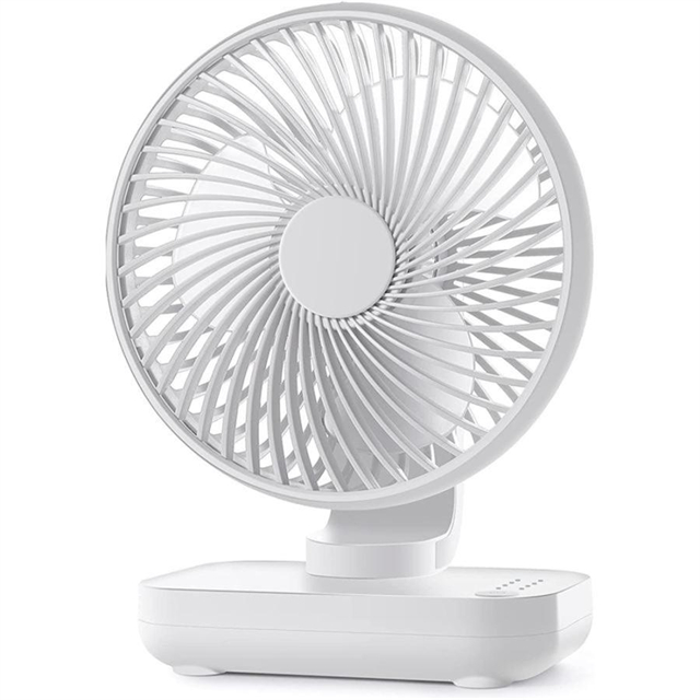 扇風機 4段階風量 卓上 USB 充電式 リビング 小型 静音 TYPE-C dcモーター 12h連続使用可能 サーキュレーター デスク 熱中症対策 おしゃれ 省エネ 部屋