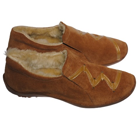 【靴のHOSHIKAWA】  『Casual Monet 773100』 カジュアルモネ スリッポン 21.5cm〜25cm EEE レディース キャメル スウェード カジュアル 日本製 防寒 秋冬