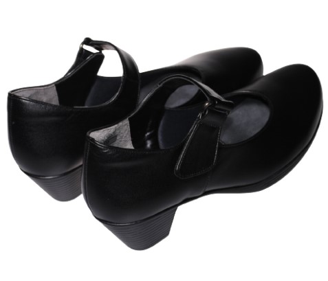 【靴のHOSHIKAWA】  『Casual Monet 8820』 カジュアルモネ パンプス 21.5cm〜24.5cm EEE クロスムース レディース マジックテープ ローヒール 日本製 本革