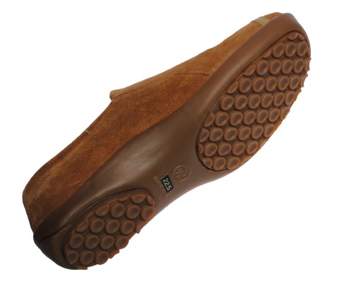 【靴のHOSHIKAWA】  『Casual Monet 773100』 カジュアルモネ スリッポン 21.5cm〜25cm EEE レディース キャメル スウェード カジュアル 日本製 防寒 秋冬