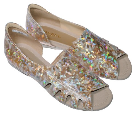 【靴のHOSHIKAWA】  『MONET 881203』 モネ パンプス 21.5cm〜24.5cm EEE トープ レディース ローヒール カジュアル エレガント オフィス 本革 国産 春夏