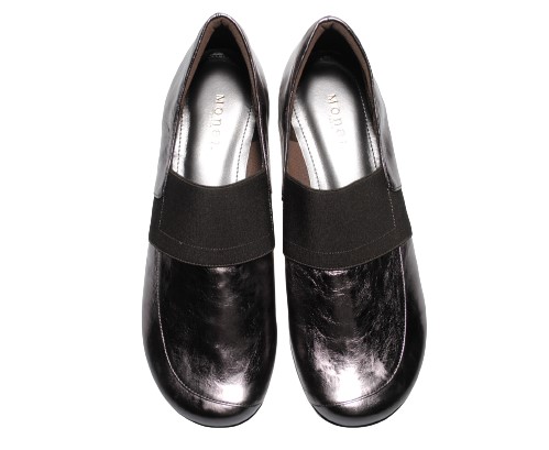 【靴のHOSHIKAWA】  『MONET 88933』 モネ アルジェント 21cm〜25.5cm EEE レディース スリッポン レザーシューズ 幅広