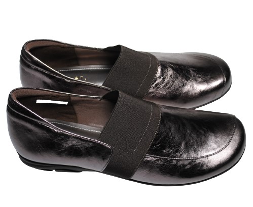 【靴のHOSHIKAWA】  『MONET 88933』 モネ アルジェント 21cm〜25.5cm EEE レディース スリッポン レザーシューズ 幅広