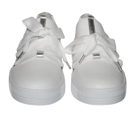 【靴のHOSHIKAWA】  『Gabor 83333』 ガボール スニーカー 22cm〜25.5cm レディース レザーシューズ ホワイト スリッポン ホワイトソール 天然皮革 スロバキア製