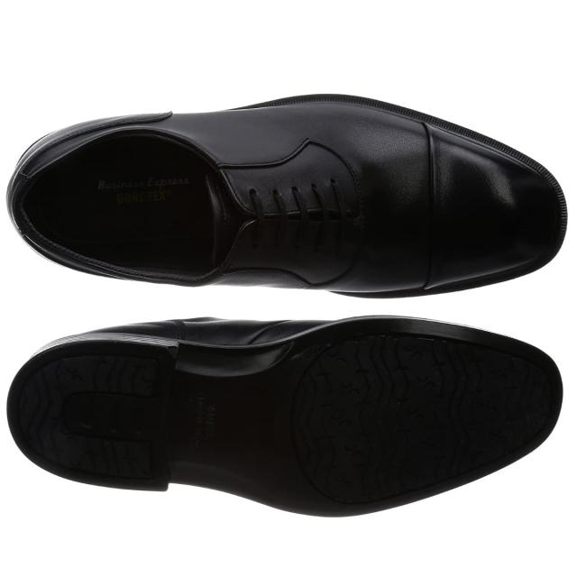 【靴のHOSHIKAWA】  『ASAHI 通勤快足 TK3309』 GORE-TEX 透湿防水 ビジネス メンズ 24.5cm〜28cm EEE ブラック 冠婚葬祭 フォーマル 国産 幅広