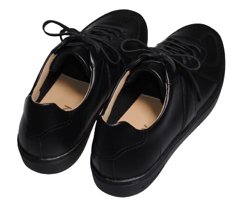 【靴のHOSHIKAWA】  『Gently 106』 ジェントリー ブラック 24.5cm〜28cm EEEE 紳士靴 レースアップ 防水 防滑 幅広 天然皮革