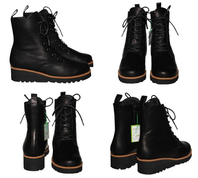 【靴のHOSHIKAWA】  『Dona Miss 2541』 21.5cm〜24.5cm EEEE ドナミス ショートブーツ レディース アイボリー レースアップ サイドファスナー 国産 本革 春夏