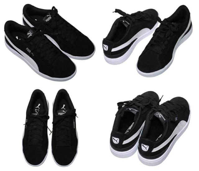 【靴のHOSHIKAWA】  『PUMA 383023 17』 プーマ ビッキー V3 22.5cm〜25cm  レディース スニーカー ローカット レースアップ 軽い オールシーズン