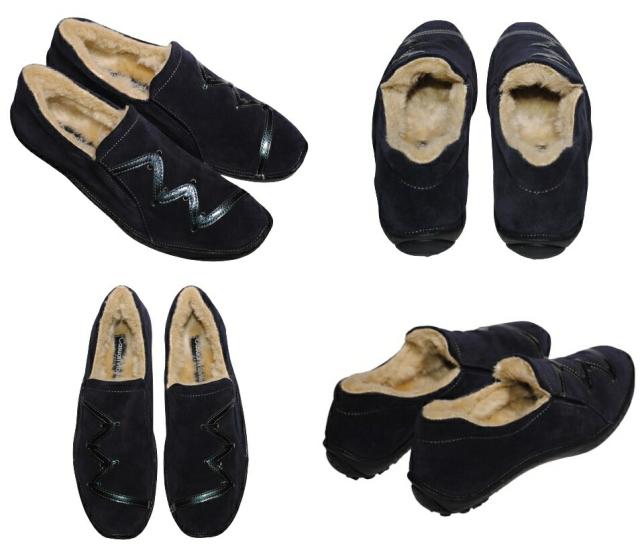 【靴のHOSHIKAWA】  『Casual Monet 773100』 カジュアルモネ スリッポン 21.5cm〜25cm EEE レディース キャメル スウェード カジュアル 日本製 防寒 秋冬