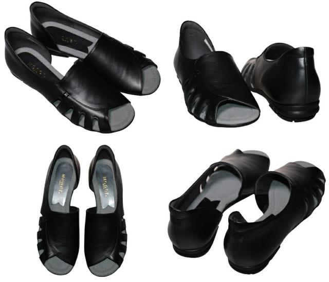 【靴のHOSHIKAWA】  『MONET 881203』 モネ パンプス 21.5cm〜24.5cm EEE トープ レディース ローヒール カジュアル エレガント オフィス 本革 国産 春夏