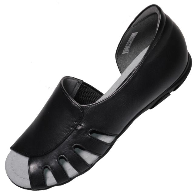 【靴のHOSHIKAWA】  『MONET 881203』 モネ パンプス 21.5cm〜24.5cm EEE トープ レディース ローヒール カジュアル エレガント オフィス 本革 国産 春夏