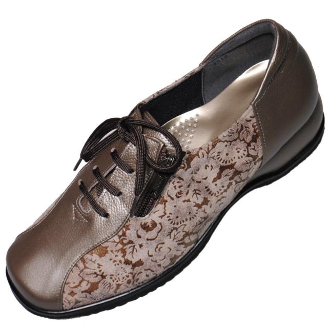 【靴のHOSHIKAWA】  『MODE NINE 2318』 モードナイン レザーシューズ 21.5cm〜25cm EEEE オーク スクエアトゥ フラット底 防滑 本革 日本製