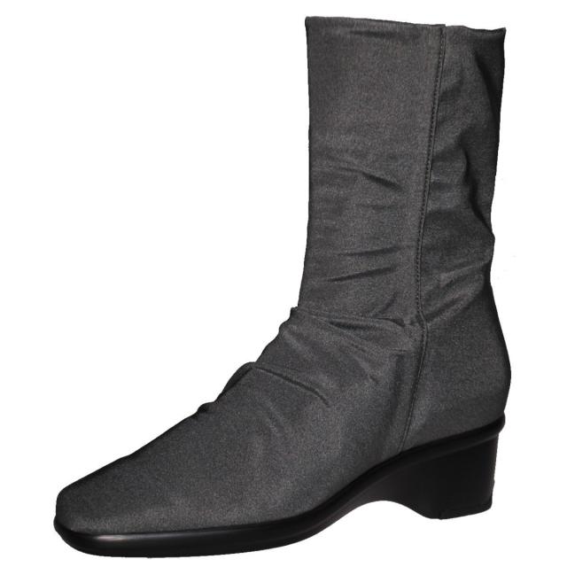 【靴のHOSHIKAWA】  『SPORTS NINE 5330』 スポーツナイン ミドルブーツ 22cm〜24.5cm EEE ミドル丈 ブーツ 撥水加工 サイドファスナー ウェッジソール 秋冬