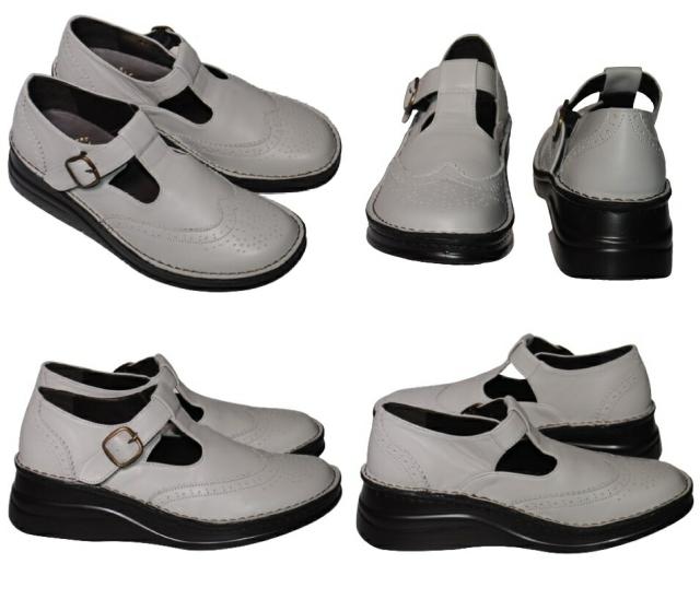 【靴のHOSHIKAWA】  『A-OK INCHOLJE 7068』 エーオーケー レザーシューズ 22cm〜24.5cm レディース スリッポン モカ ストラップ 厚底 レースアップ 牛革