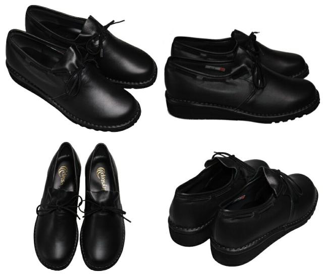 【靴のHOSHIKAWA】  『Airystep 0206』 エアリーステップ マスタード 21.5cm〜24.5cm EEEE スリッポン フラット底 ブーティー 日本製 本革