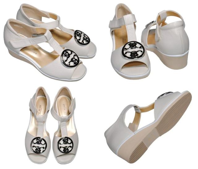 【靴のHOSHIKAWA】  『SPORTS NINE 2790』 スポーツナイン サンダル 21.5cm〜24.5cm EEE ブラック オープントゥ ウェッジソール マジック 日本製 本革 春夏