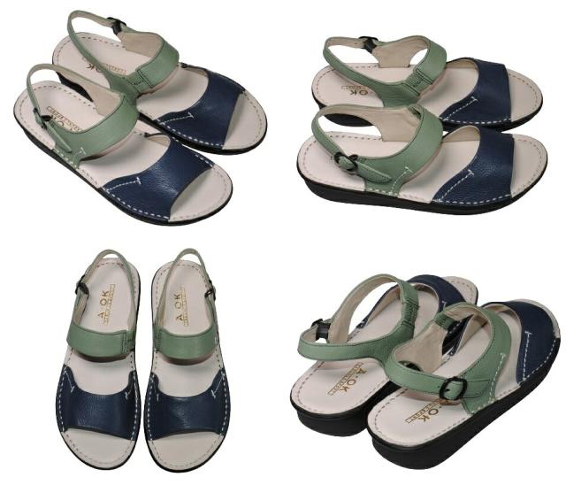 靴のHOSHIKAWA】 『A-OK 2980』 エーオーケー サンダル S〜2L