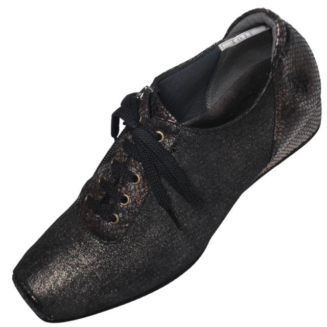 【靴のHOSHIKAWA】  『Dona Miss 4011』 ドナミス レースアップ 21.5cm〜25cm EEE FAクロ レディース カジュアル レザーシューズ 国産 天然皮革