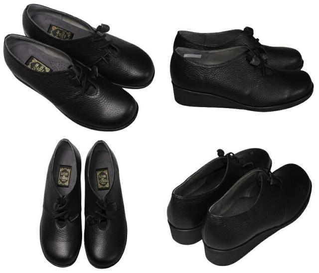 【靴のHOSHIKAWA】  『LOIR et CHER 6117』 ロアールエシェール  21.5cm〜25cm 3E レディース レッド コンフォート 幅が広い オブリークトゥ 外反母趾対応 国産 本革