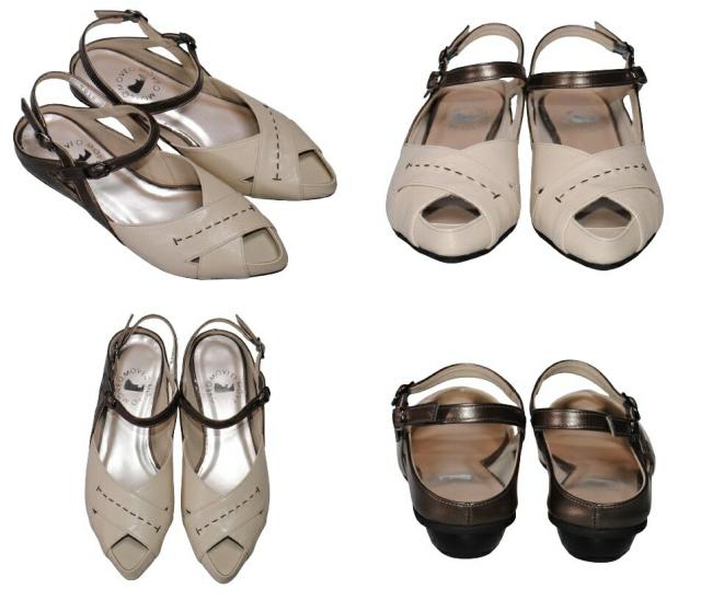 【靴のHOSHIKAWA】  『MOVEO 7018』 モベオ サンダル 22cm〜24.5cm EEE ローヒール ストラップ イエロー 日本製 本革 幅広 春夏