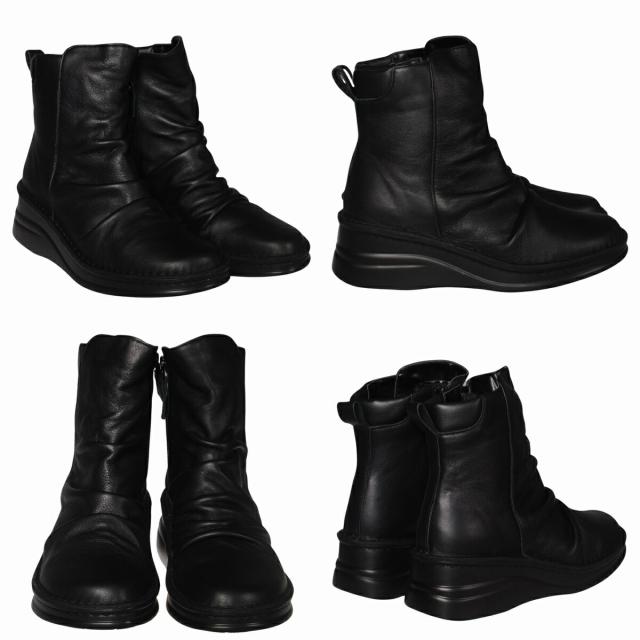 靴のHOSHIKAWA】 『A-OK 7086』 エーオーケー ミドルブーツ 22cm〜25cm