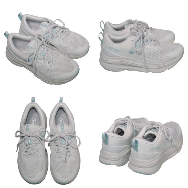 【靴のHOSHIKAWA】  『YONEX SHRGL1M』 カーボンクルーズ グライダー ヨネックス  24.5cm〜29cm メンズ スモークミント ランニングシューズ 通気性 レースアップ 軽い 合皮