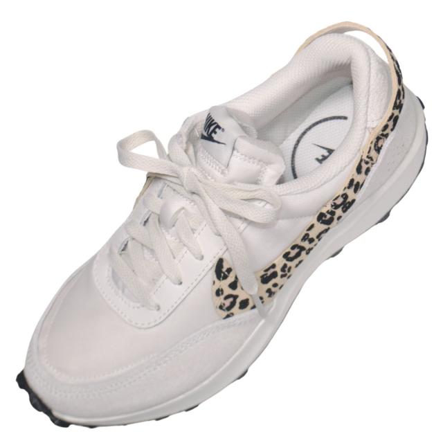 【靴のHOSHIKAWA】  『NIKE HF1856』 ナイキ スニーカー WAFFLE DEBUT 22.5cm〜26cm レディース サミットホワイト 001 ランニングシューズ 本革 合皮