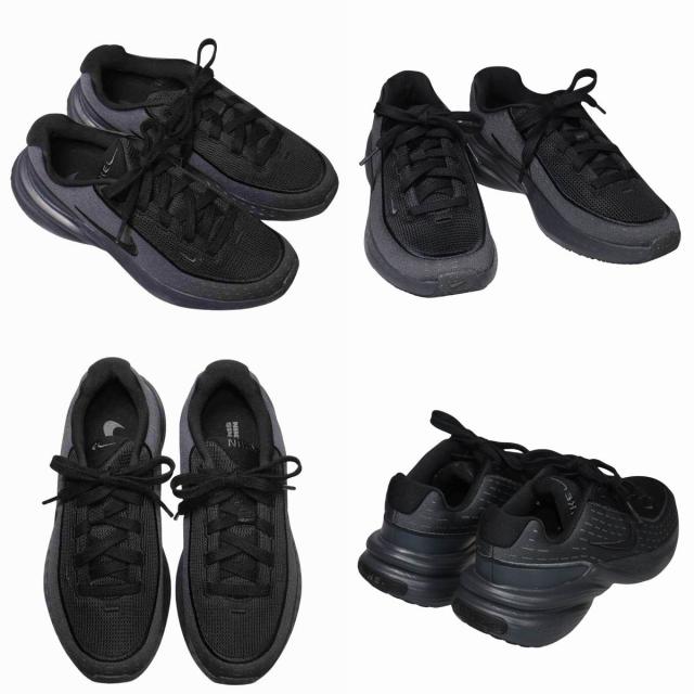 【靴のHOSHIKAWA】  『NIKE IB2766』 ナイキ スニーカー 22.5cm〜26cm レディース ウィメンズアップリフトSC アンスラサイト/ブラック/ブラック レースアップ 通気性 合皮 軽量 厚底