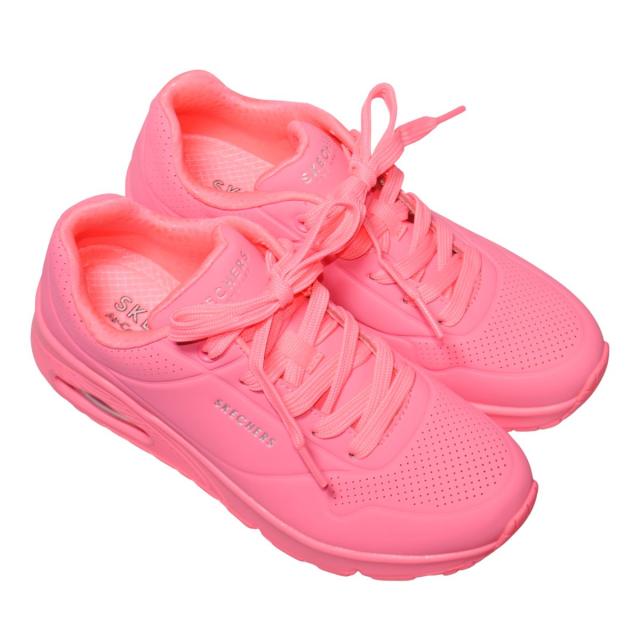 SKECHERS SPORTL 73690 スケッチャーズ スニーカー 22cm〜25cm レディース STAND ON AIR スリップイン レースアップ コーラル 合皮 軽量_1