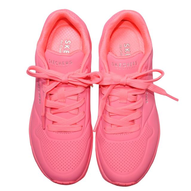SKECHERS SPORTL 73690 スケッチャーズ スニーカー 22cm〜25cm レディース STAND ON AIR スリップイン レースアップ コーラル 合皮 軽量_3